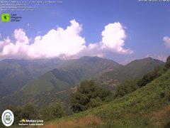 view from Lago Maggiore Zipline on 2025-06-30