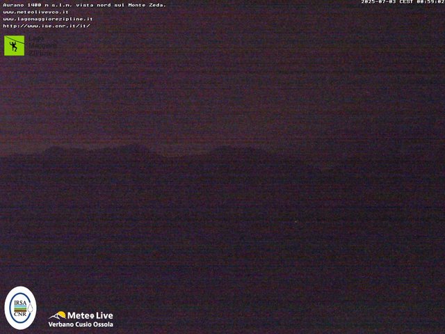 time-lapse frame, Lago Maggiore Zipline webcam