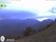 view from Lago Maggiore Zipline on 2025-07-05