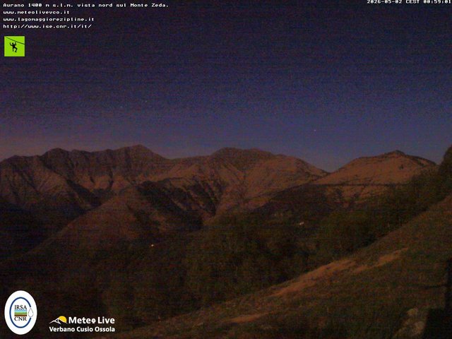 time-lapse frame, Lago Maggiore Zipline webcam
