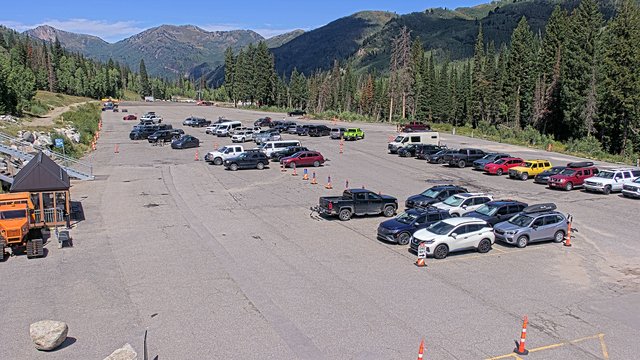 view from Solitude Moonbeam Parking Lot on 2026-08-22