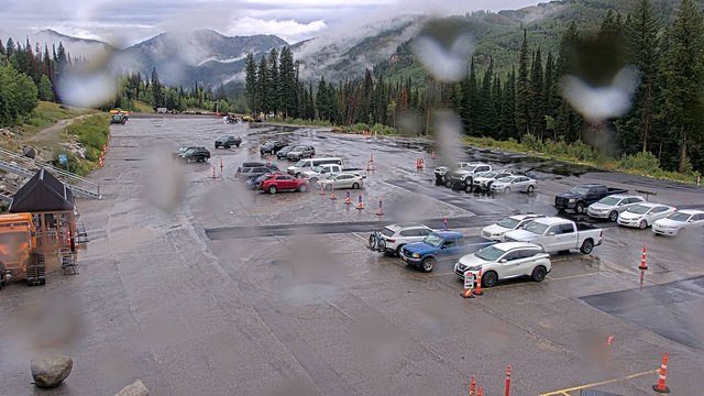 view from Solitude Moonbeam Parking Lot on 2026-08-29