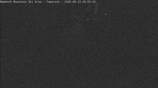 time-lapse frame, Mammoth Tamarack Lodge webcam
