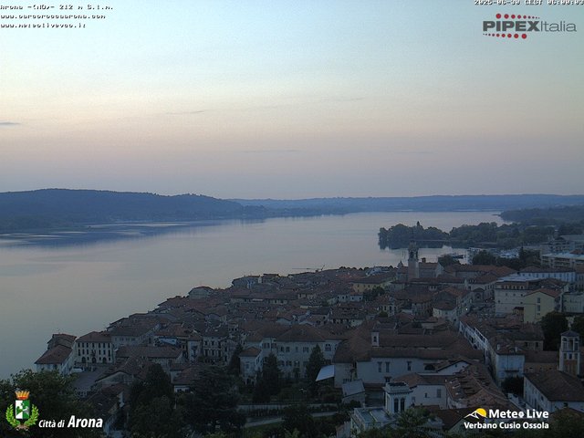 time-lapse frame, Arona webcam