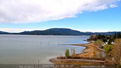 view from Sandpoint Online - Lake Pend Oreille on 2026-04-23