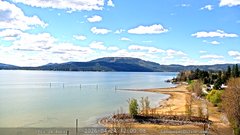 view from Sandpoint Online - Lake Pend Oreille on 2026-04-24