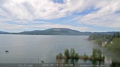 view from Sandpoint Online - Lake Pend Oreille on 2026-06-19