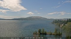 view from Sandpoint Online - Lake Pend Oreille on 2026-07-08