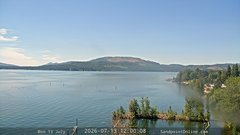 view from Sandpoint Online - Lake Pend Oreille on 2026-07-13