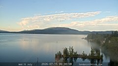 view from Sandpoint Online - Lake Pend Oreille on 2026-07-15