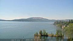 view from Sandpoint Online - Lake Pend Oreille on 2026-07-15