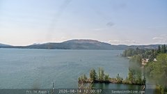 view from Sandpoint Online - Lake Pend Oreille on 2026-08-14