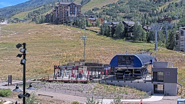view from Steamboat Gondola on 2026-08-24