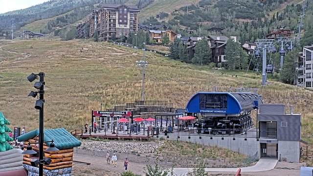 view from Steamboat Gondola on 2026-08-28