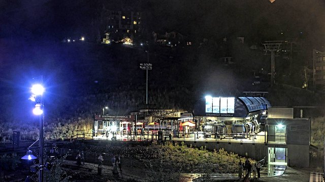 time-lapse frame, Steamboat Gondola webcam