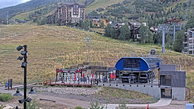 view from Steamboat Gondola on 2026-09-01