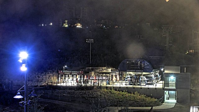 time-lapse frame, Steamboat Gondola webcam