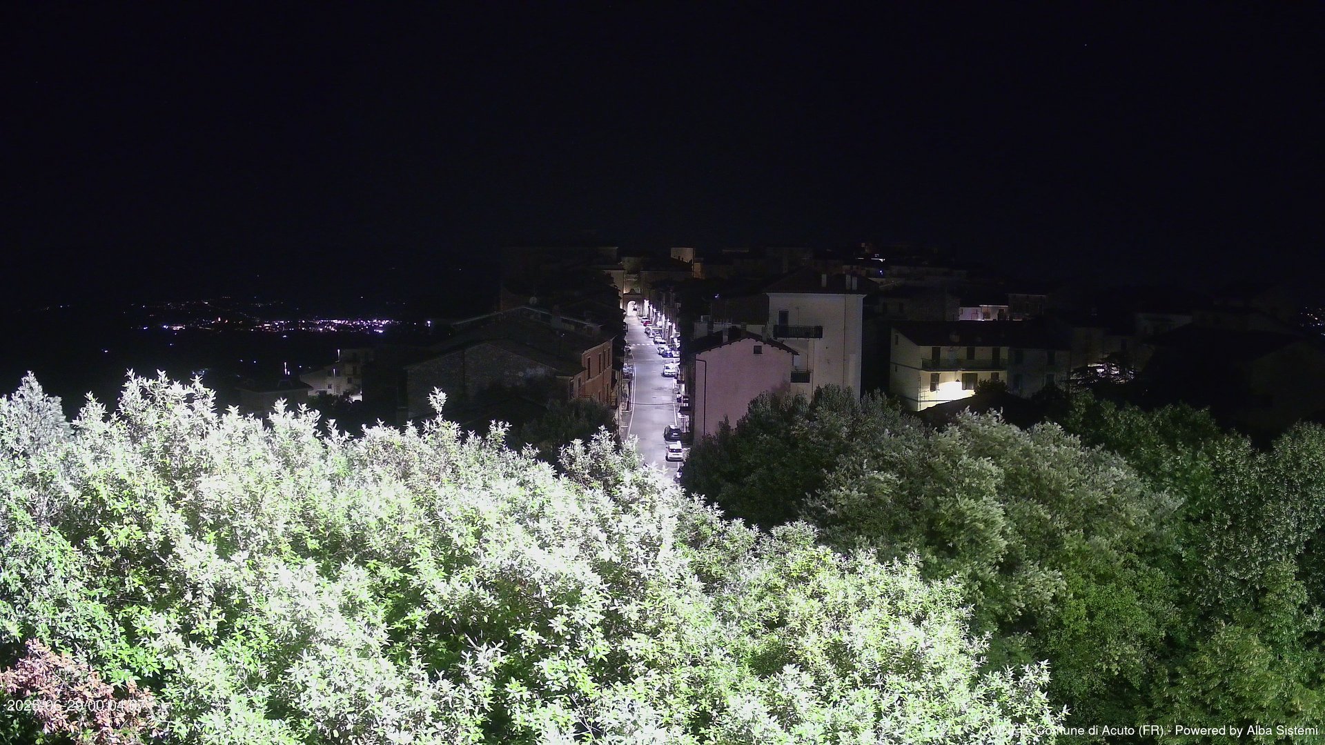 time-lapse frame, ACUTO webcam