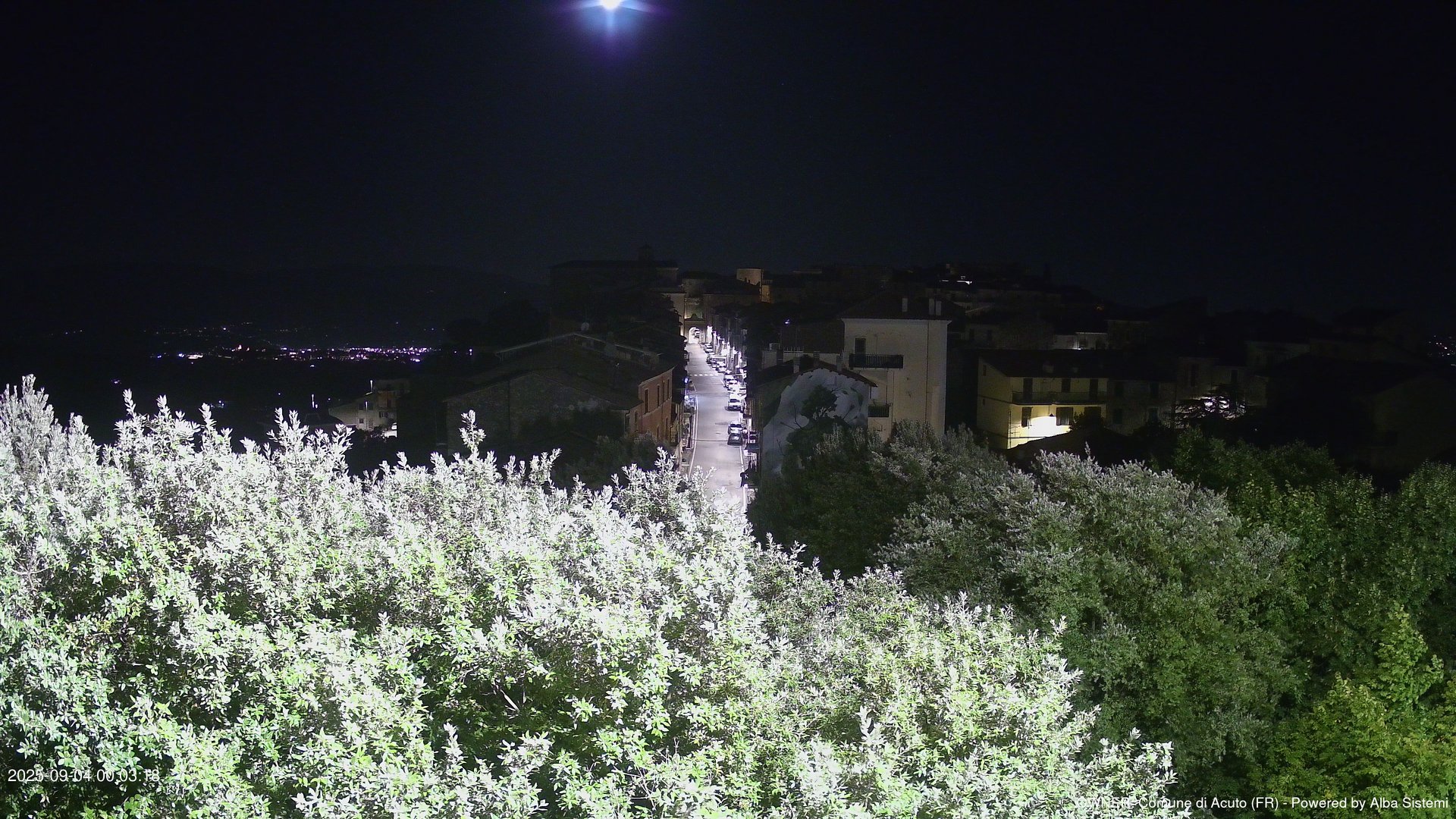 time-lapse frame, ACUTO webcam