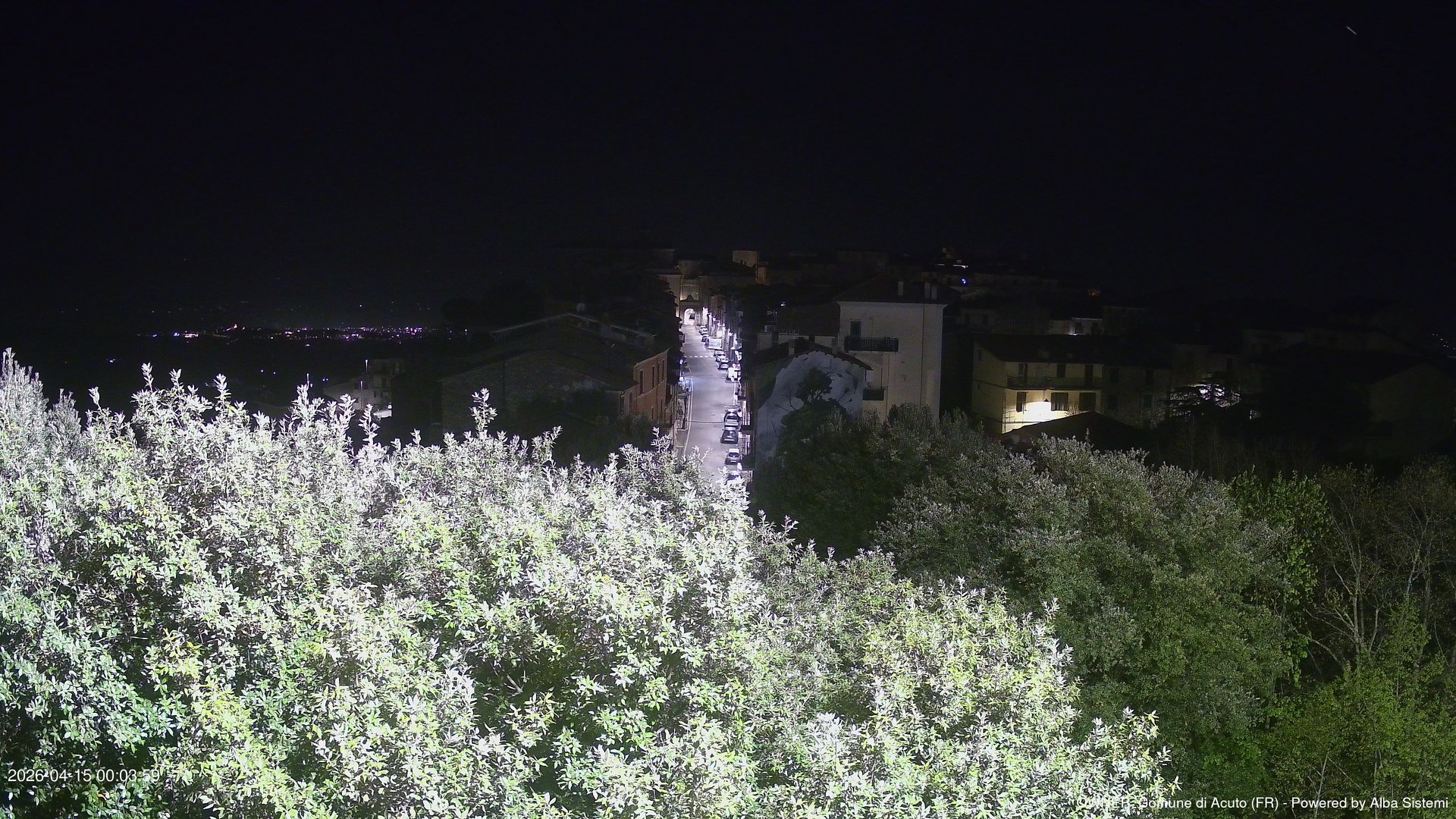 time-lapse frame, ACUTO webcam