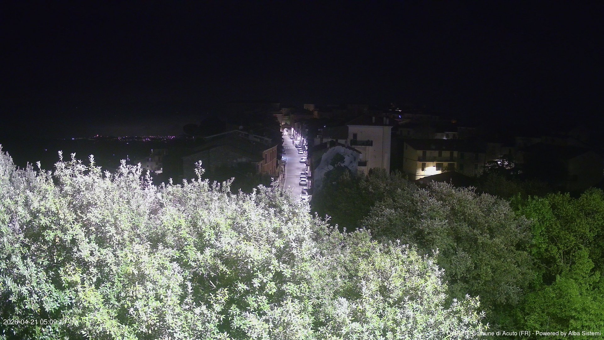 time-lapse frame, ACUTO webcam