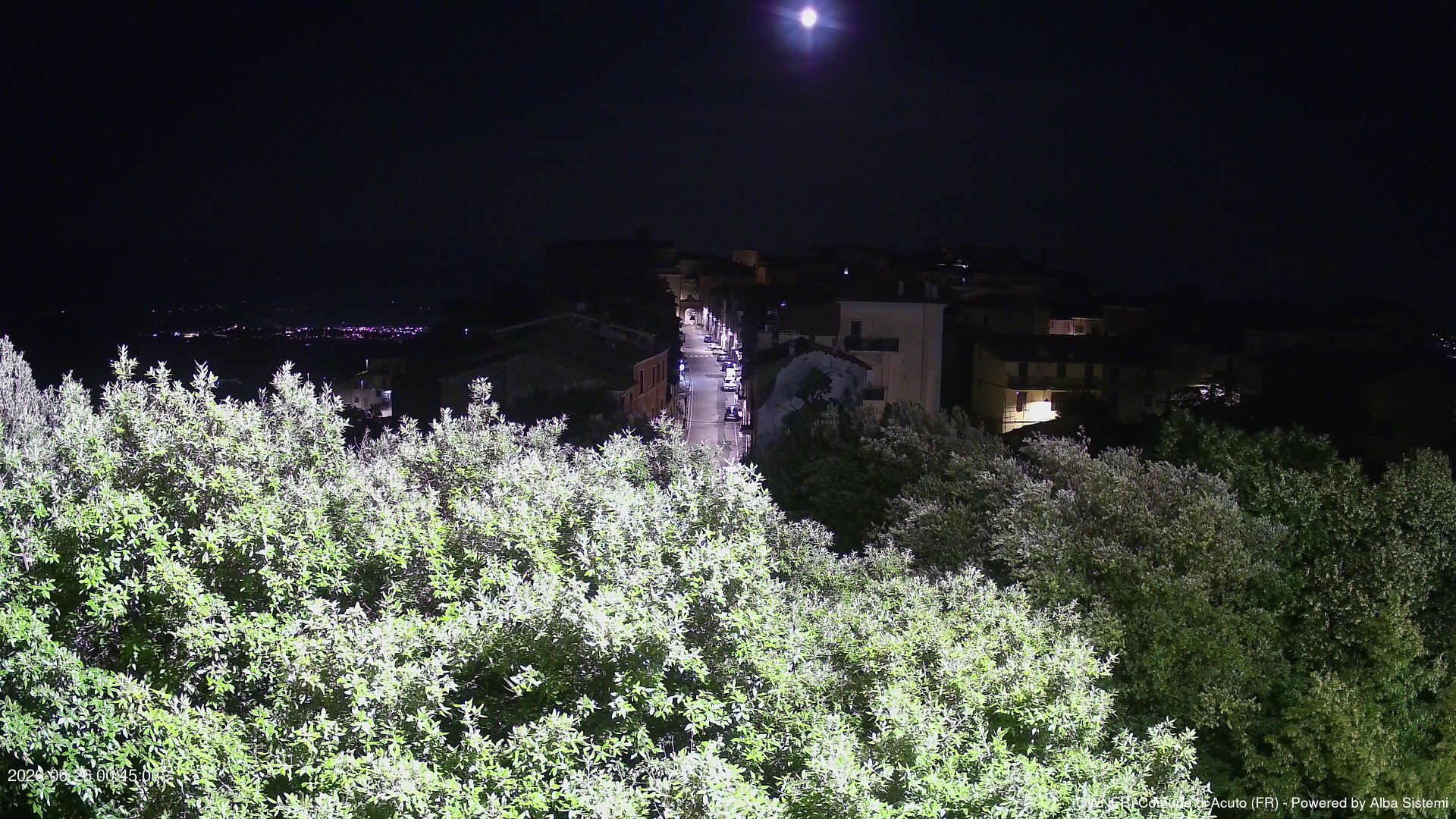time-lapse frame, ACUTO webcam