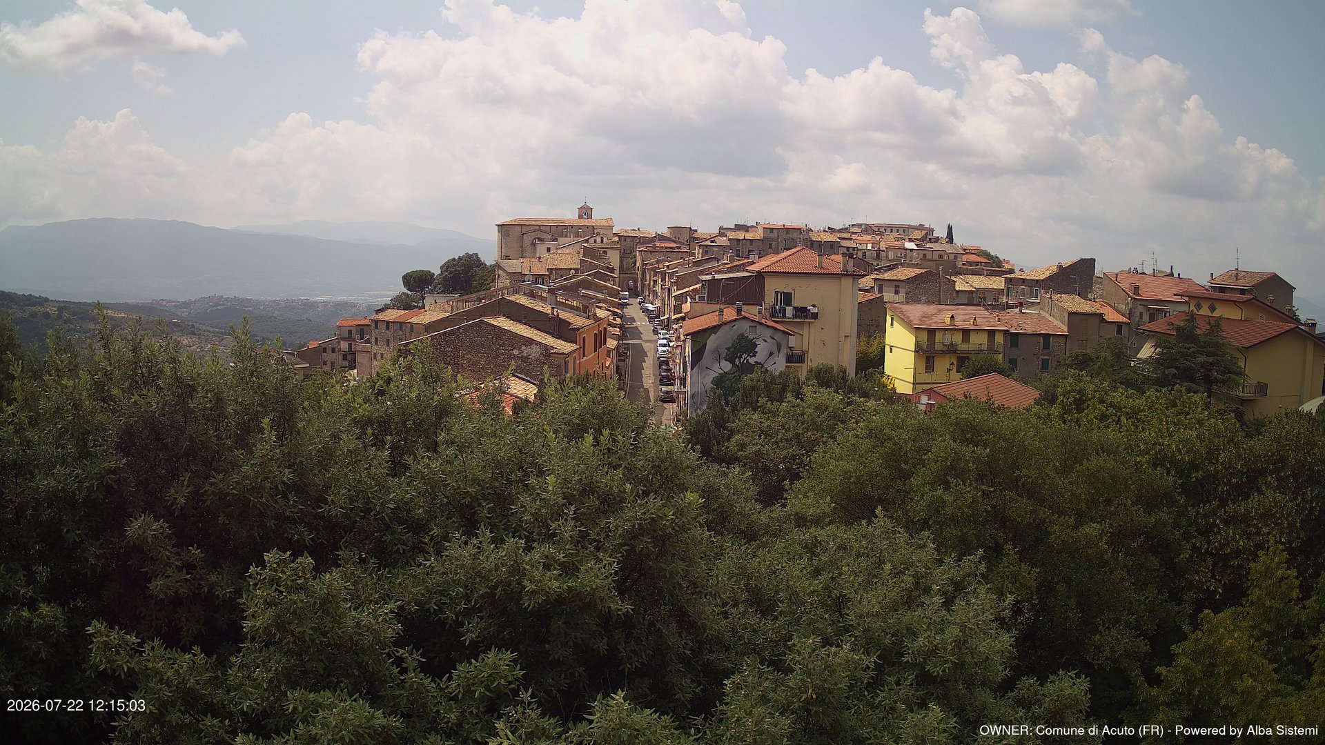 time-lapse frame, ACUTO webcam