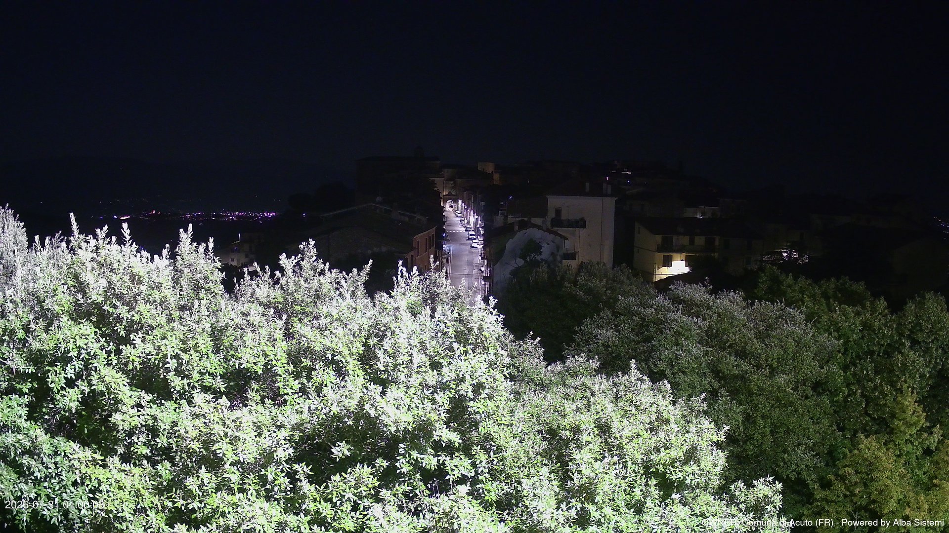 time-lapse frame, ACUTO webcam