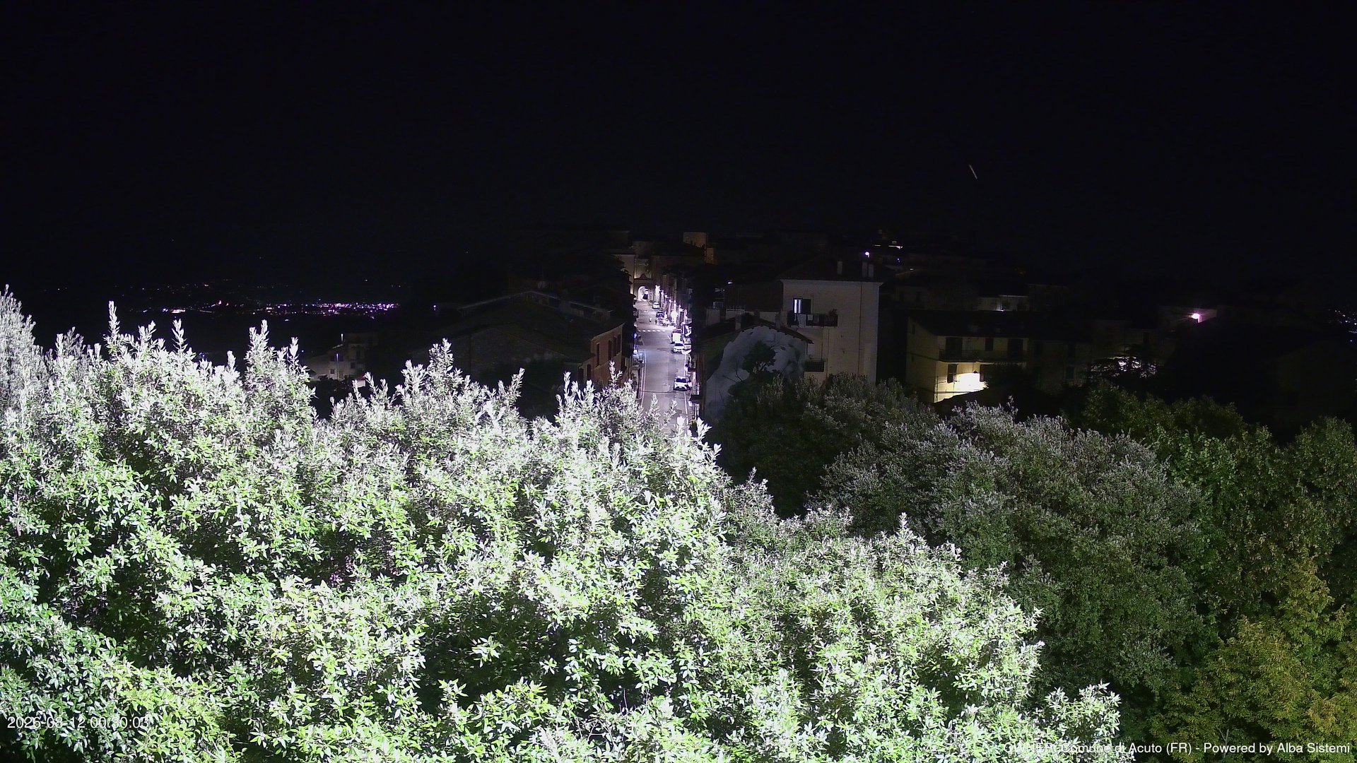 time-lapse frame, ACUTO webcam