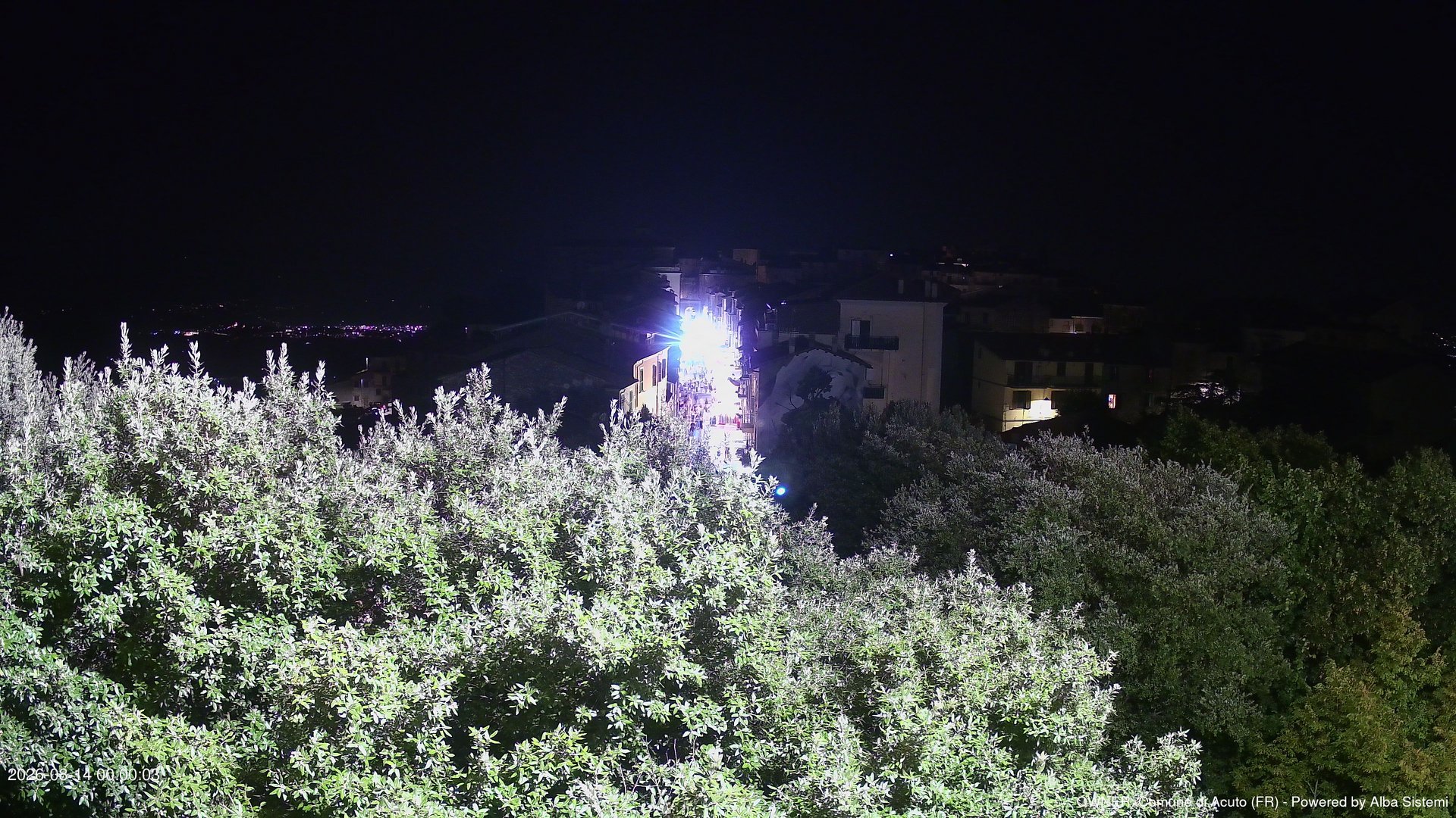 time-lapse frame, ACUTO webcam