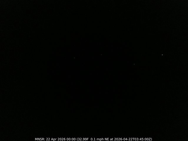 time-lapse frame, MtNorris webcam