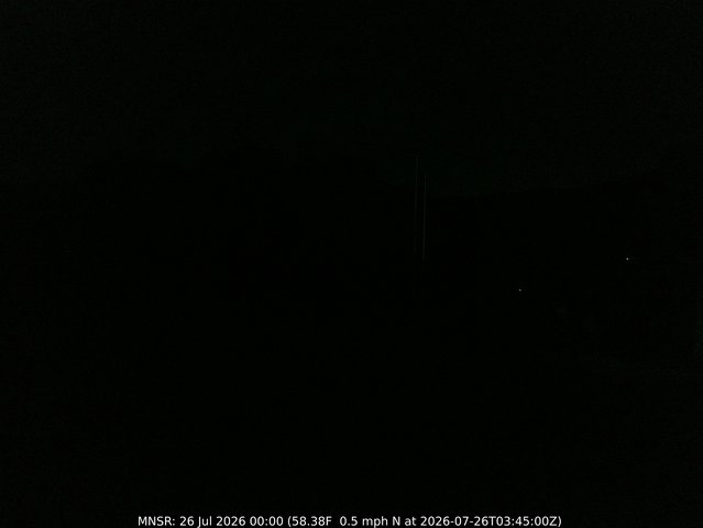 time-lapse frame, MtNorris webcam