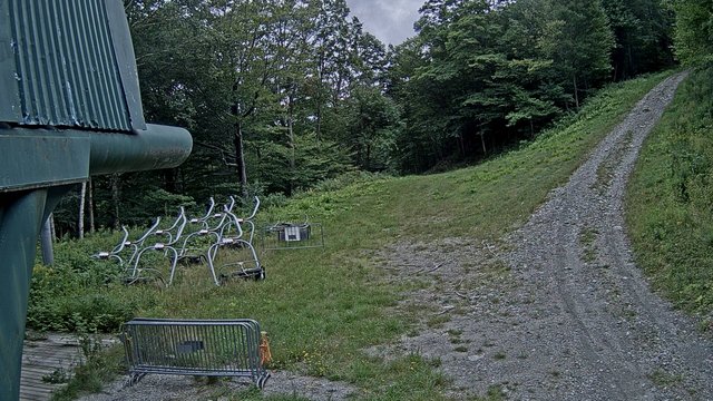 view from Sugarbush Castlerock Lift on 2026-08-17