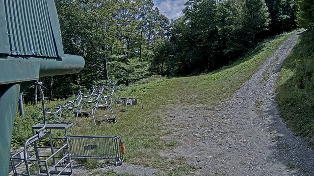 view from Sugarbush Castlerock Lift on 2026-08-31