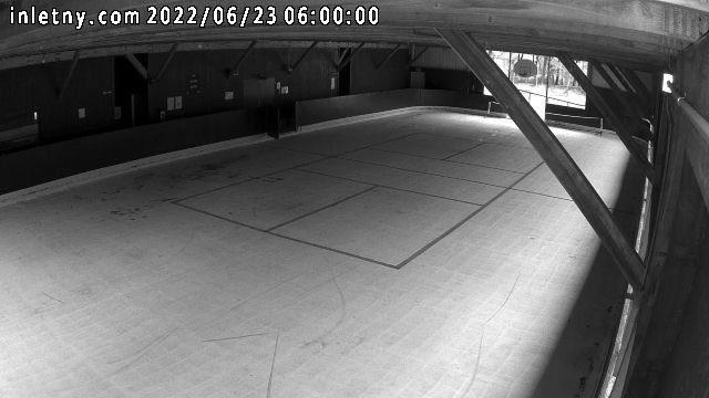 time-lapse frame, Inlet Fern Park Rink webcam
