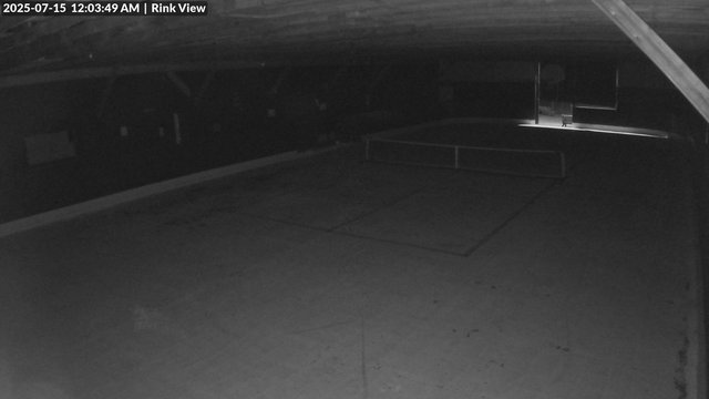 time-lapse frame, Inlet Fern Park Rink webcam