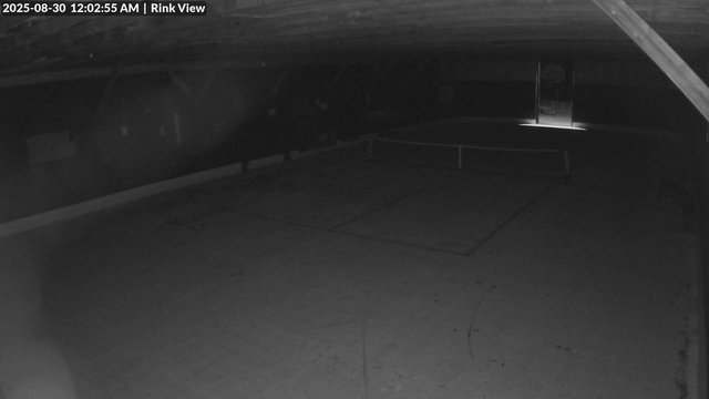 time-lapse frame, Inlet Fern Park Rink webcam