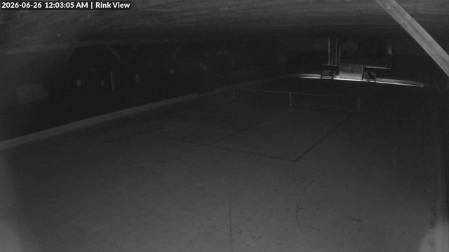 time-lapse frame, Inlet Fern Park Rink webcam