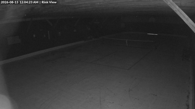time-lapse frame, Inlet Fern Park Rink webcam