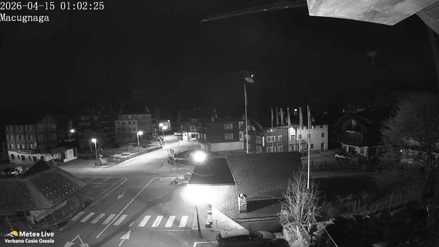 time-lapse frame, Macugnaga webcam