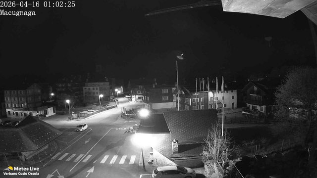 time-lapse frame, Macugnaga webcam