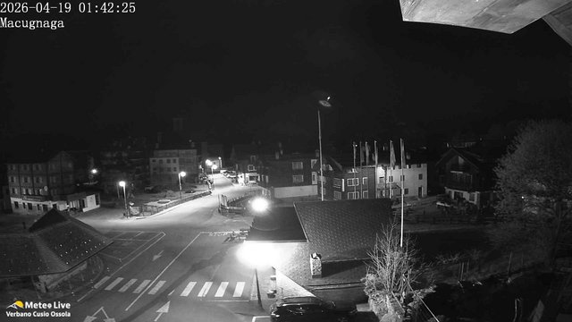 time-lapse frame, Macugnaga webcam