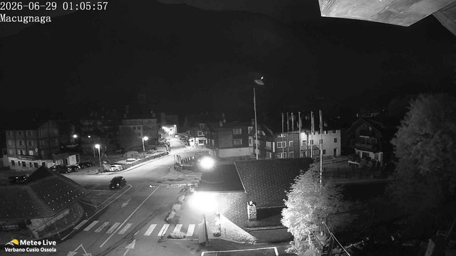 time-lapse frame, Macugnaga webcam