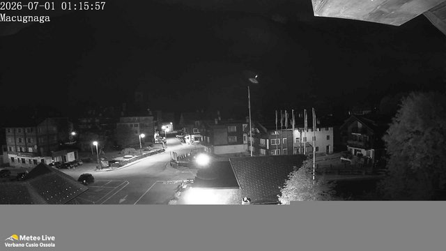 time-lapse frame, Macugnaga webcam