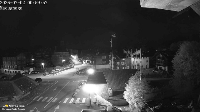 time-lapse frame, Macugnaga webcam