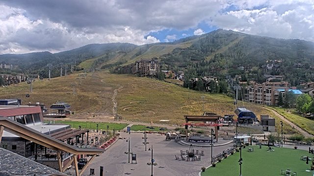 view from Steamboat Gondola Square Clock Tower on 2026-09-01