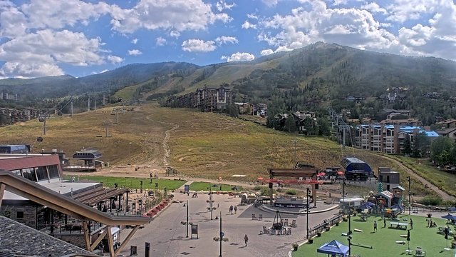 view from Steamboat Gondola Square Clock Tower on 2026-09-04