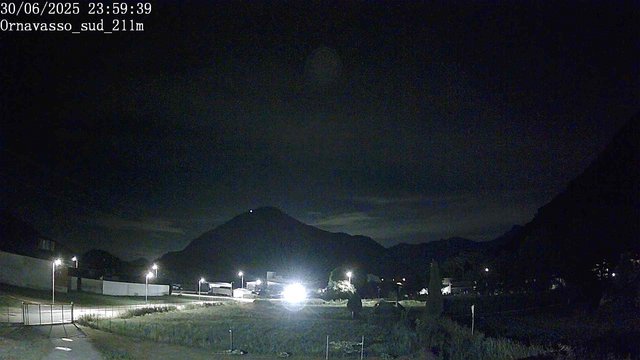 time-lapse frame, Ornavasso sud webcam