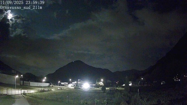 time-lapse frame, Ornavasso sud webcam