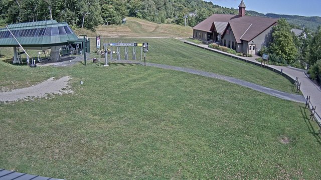 view from Sugarbush Gate House Lift on 2026-08-31